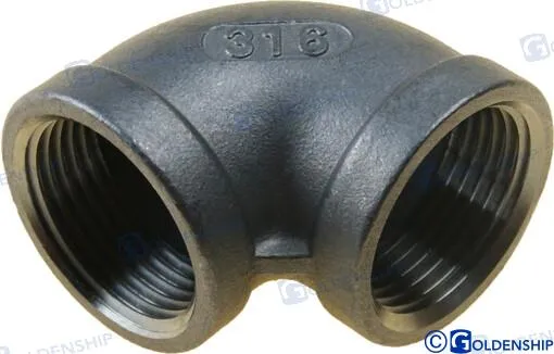 90º ELBOW BANDED  AISI 316   3/4