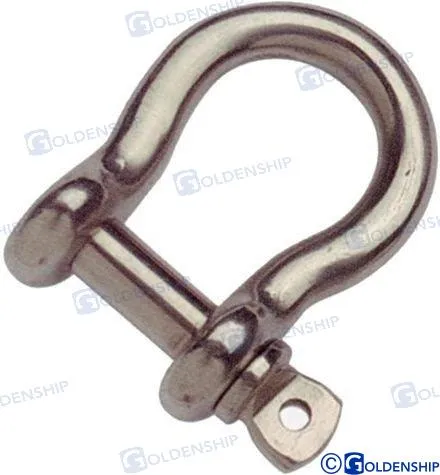 BOW SHACKLE AISI316 6MM (25)