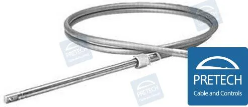 S.S. STEERING CABLE 10"