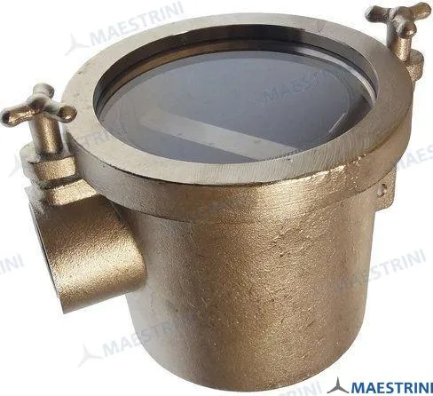 STAINLESS WATER FILTER 90º 1 1/2