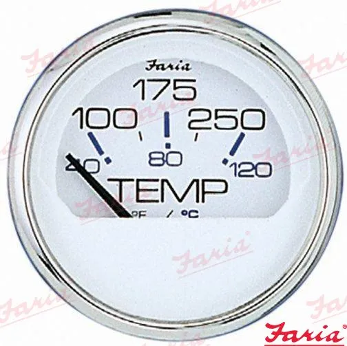 2" WATER TEMP GAUGE 100-250ºF