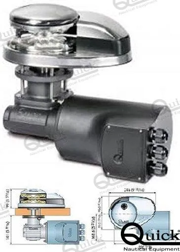 WINDLASS VERTICAL 1000W 12V S/C