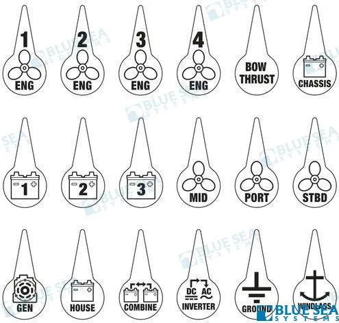 LABEL KIT BATTERY SWITCH