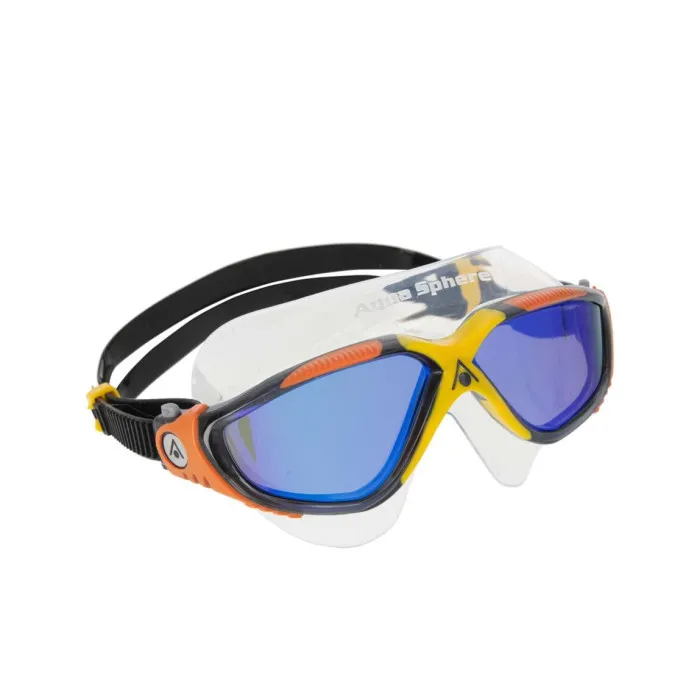 Aquasphere VISTA Grey Orange Adult Swimming Goggles