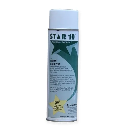 STAR 10 AEROSOL PAINT STRIPPER SPRAY | 12 X 14OZ CAN