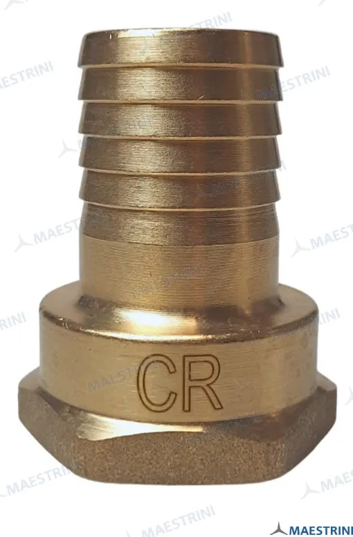 HOSE TAIL 1''1/4 X 32 F. BRASS CR