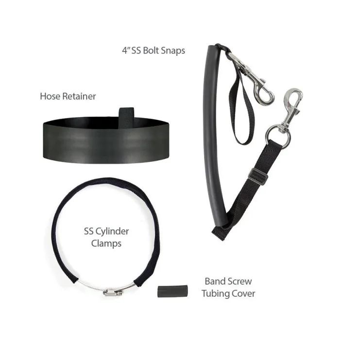 XS Scuba Stage Bottle Strap Kits