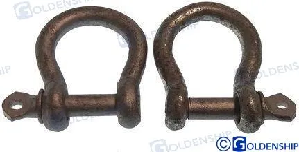 BOW SHACKLE HOT D. GALV. 6MM (2)