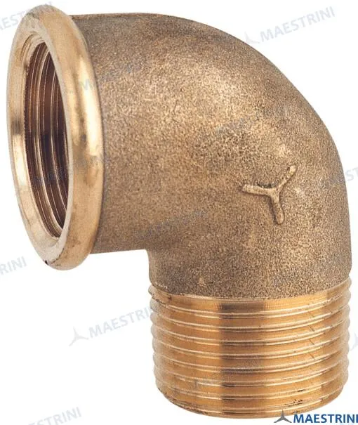 ELBOW 90º M.F.  1''1/2 BRASS CR