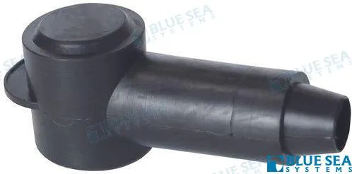 CABLECAP .700 X.300 STUD BLACK