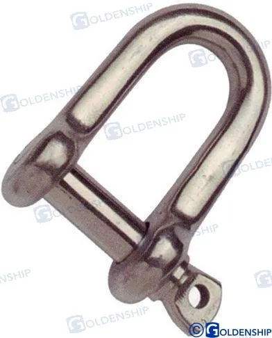 D SHACKLE, SCREW PIN 8MM (25)