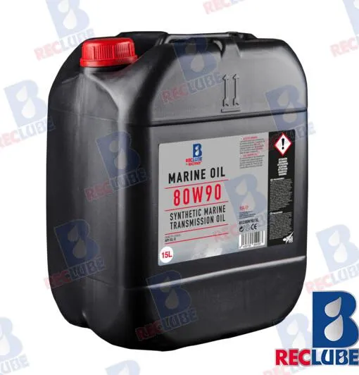 SYNTHETIC MARINE OIL 80W90 15L FOR TRANS