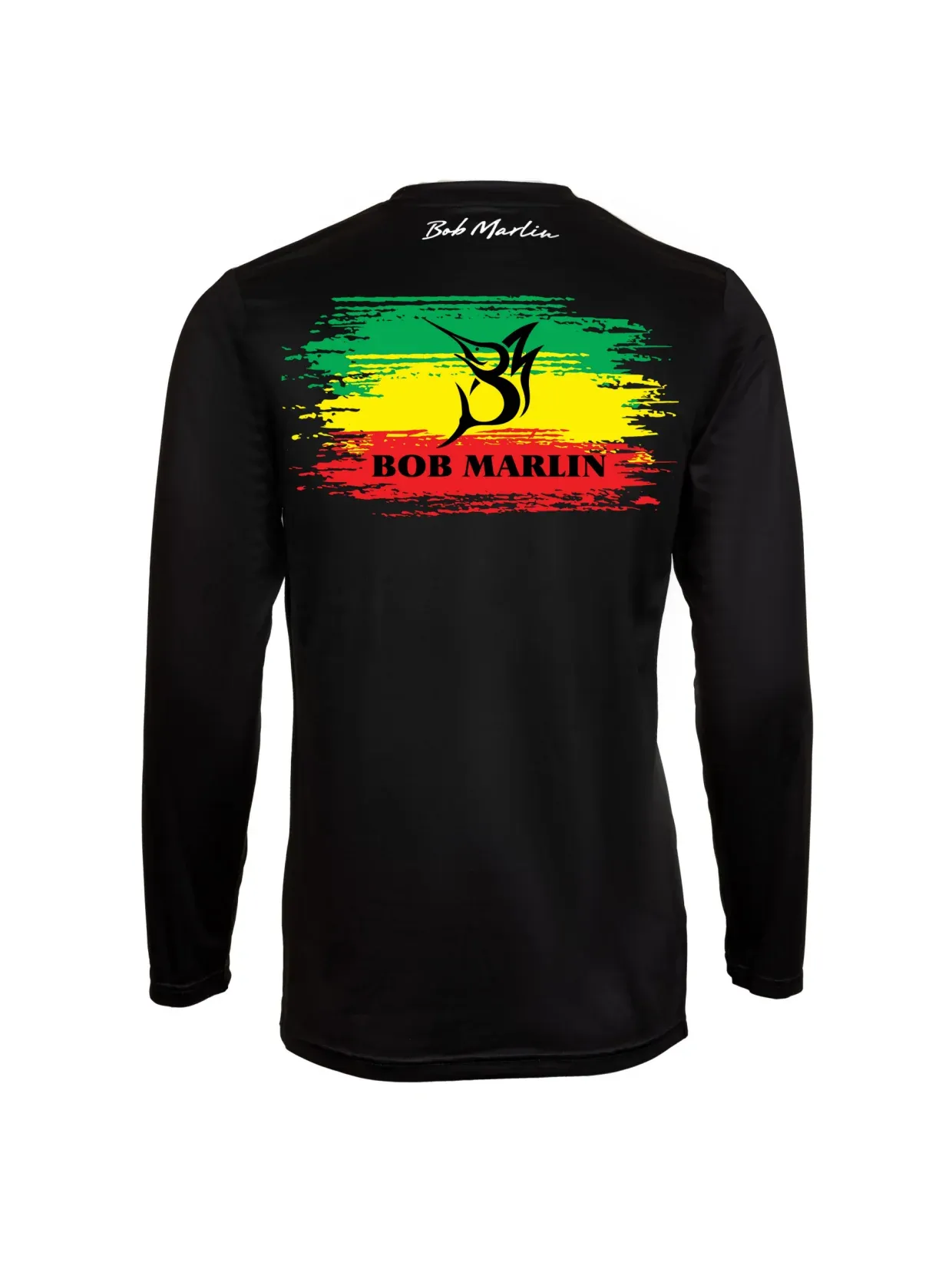 Performance Shirt Rasta Flag Black