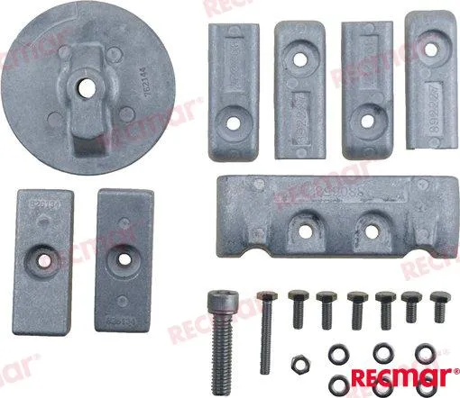 KIT ANODES MERCURY ALUMINIO
