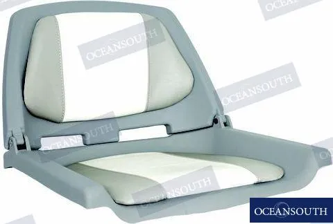 FISHERMAN SEAT FOLDING PADDED GREY/CHARC