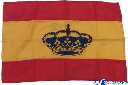 SPAIN FLAG WITH COAT OF ARMS 40*60