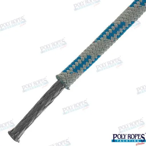 PRORACE FOUR GREY/BLUE  6 MM (185 M)