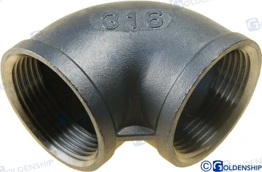 90º ELBOW BANDED  AISI 316   1-1/4