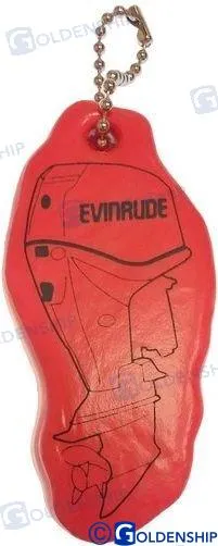 VINYL FLOATED KEY CHAIN (EVINRUDE)