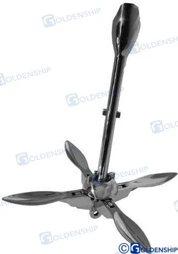 GRAPNEL ANCHOR AISI-316 2.5 KG.