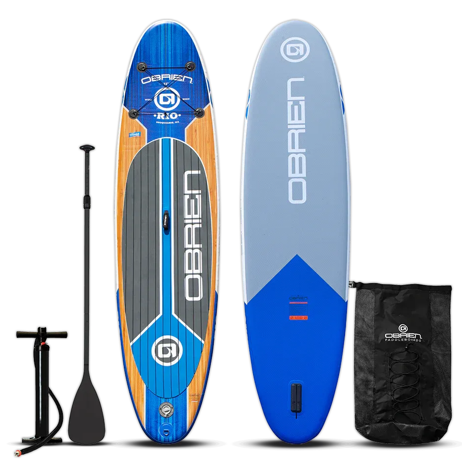 O'Brien Rio Inflatable Stand Up Paddleboard Package (2021)