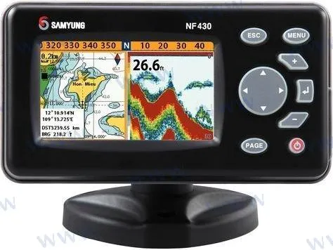 SAMYUNG NF430. DISPLAY COLOR 4,3". SONDA