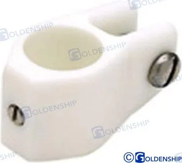 TOP SLIDE 3/4" NYLON WHITE (2)