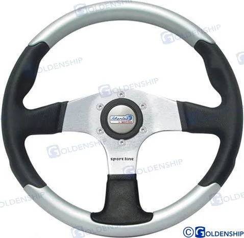 STEERING WHEEL COMBI 350MM BLACK