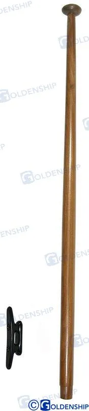 TEAK FLAG POLE 25*60 CM