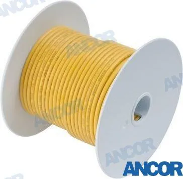 100'  TINNED COPPER WIRE 8 AWG (8MM²) YE