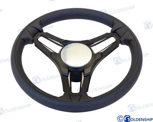 STEERING WHEEL SELVA 350 MM BLACK