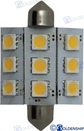 BULB FESTOON 9LED 2W 10/30V