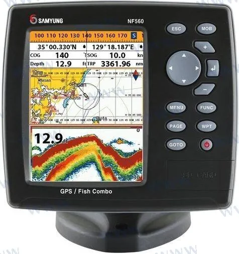 SAMYUNG NF560. DISPLAY COLOR 5,6". SONDA