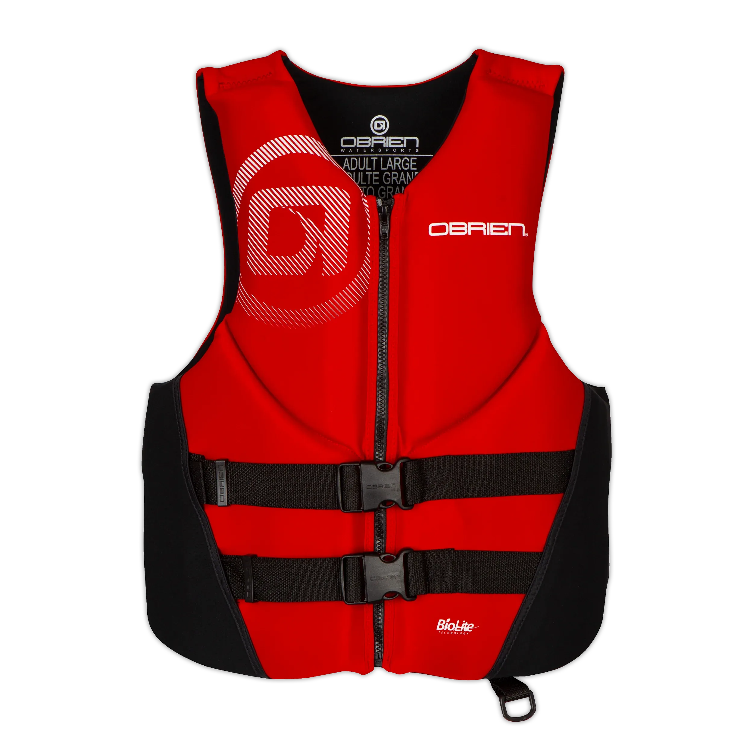 O'Brien Men's Traditional RS Life Jacket - Red