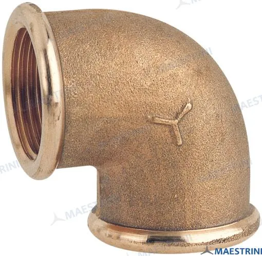 ELBOW 90º F.F. 3/8'' BRASS CR