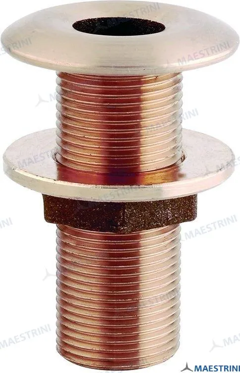 THROUGH HULL OUTLET BRONZE 3"