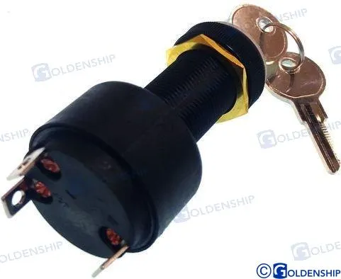 IGNITION STARTER SWITCH PLASTIC 3T-3POS