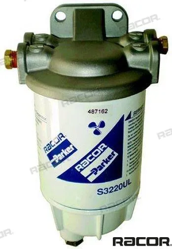 FUEL FILTER WITH INOX BRACKET