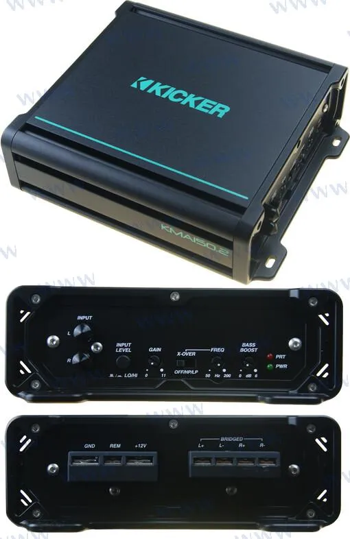 KM MARINE 150W 2CHANNEL CLASS A/B