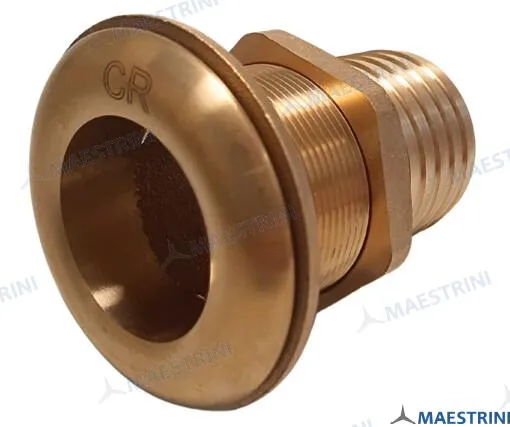 THROUGH HULL 2'' BRASS CR 