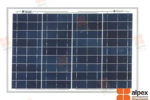 PANEL SOLAR 40W POLICRISTALINO ALPEX