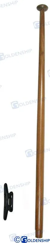 TEAK FLAG POLE 25*75 CM