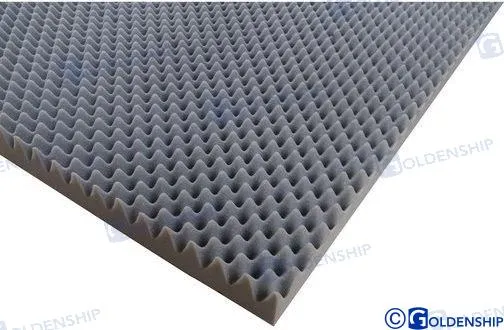 SOUND ABSORBER WITH ADHESIVE