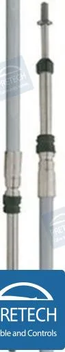 ENGINE CONTROL CABLE 4300C SS  25 "