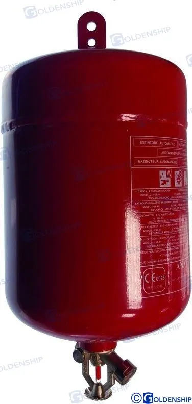 AUTOMATIC FIRE EXTINGUISHER 6 KG POWDER