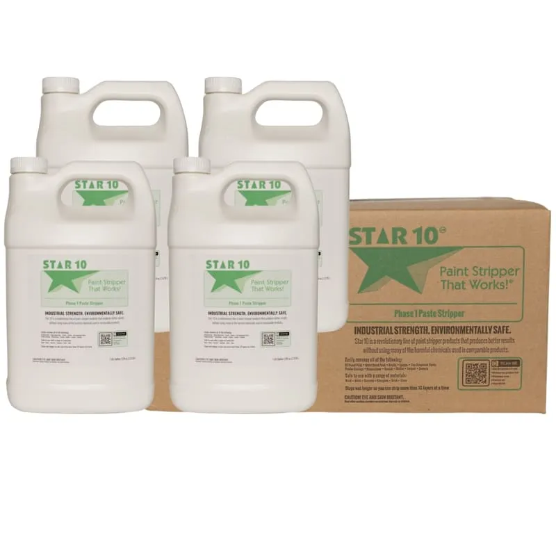 STAR 10 PASTE PAINT STRIPPER | 4 X 1 GALLON