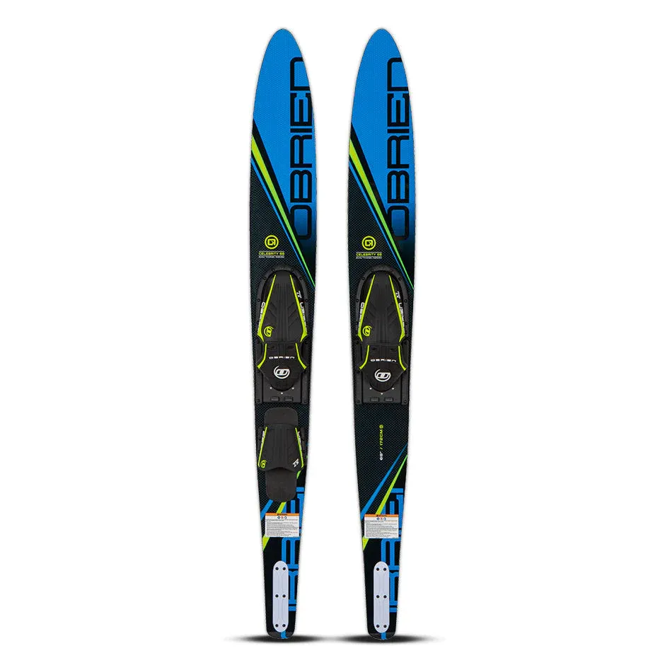 O'Brien Celebrity 68" Combo Waterskis - Blue