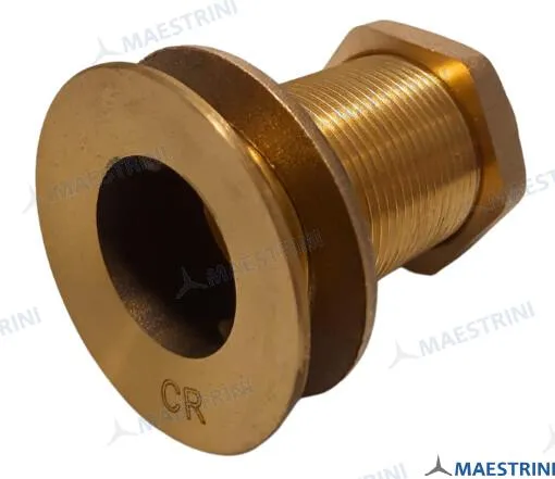 THROUGH HULL 1''1/4 BRASS CR 