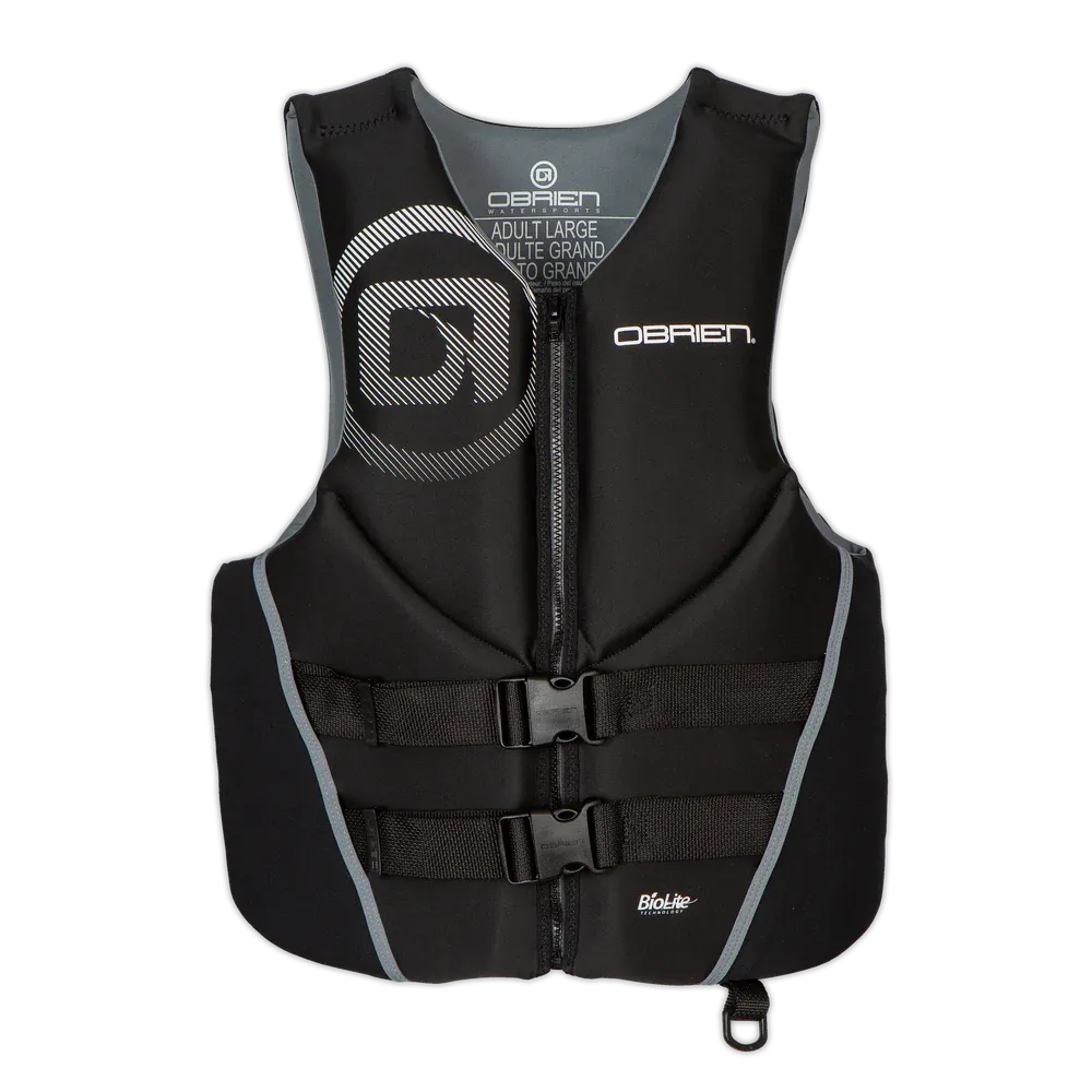 O'Brien Men's Traditional RS Life Jacket - Black