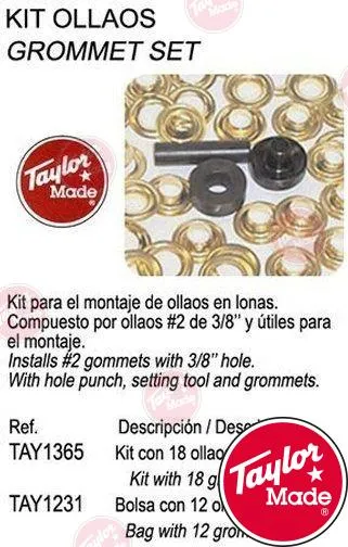 #2 BRASS GROMMET (12)